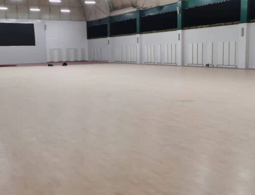 wood sports flooring