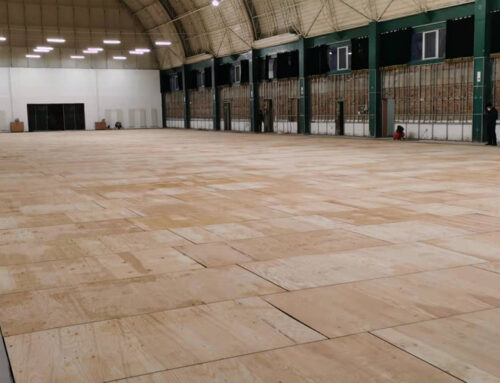 laminate Volleyball hard wooden flooring