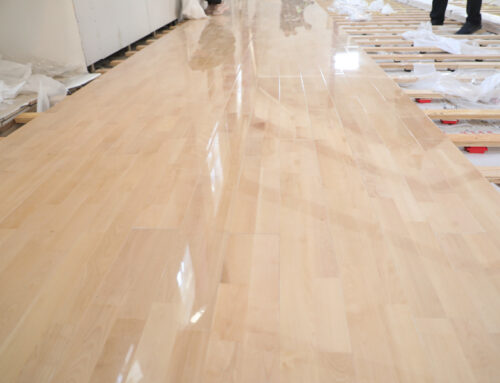 laminate Volleyball solid assembled wooden flooring