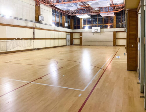 Looking for Durable Sports Flooring? Try LVL Volleyball Hard Assembled Wood.