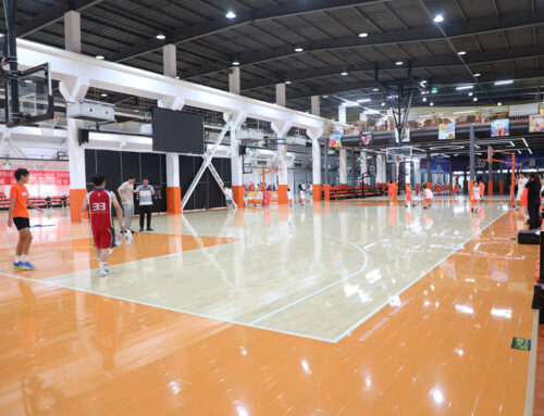 Get the Best Performance with FIBA Basketball Hard Maple Assembly Wooden Flooring