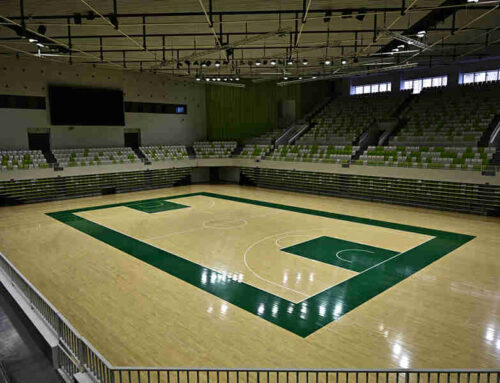 Application cases of sports wooden floor in different stadiums